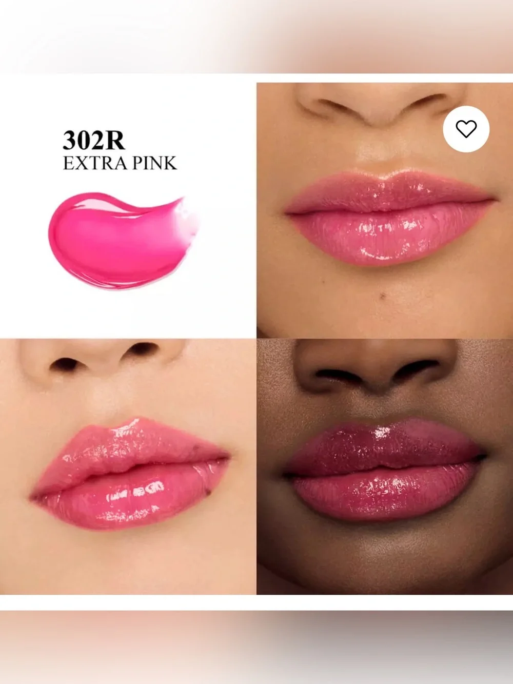 Valentino Spike Valentino Hydrating Disco Lip Balm (shade 302R extra pink)